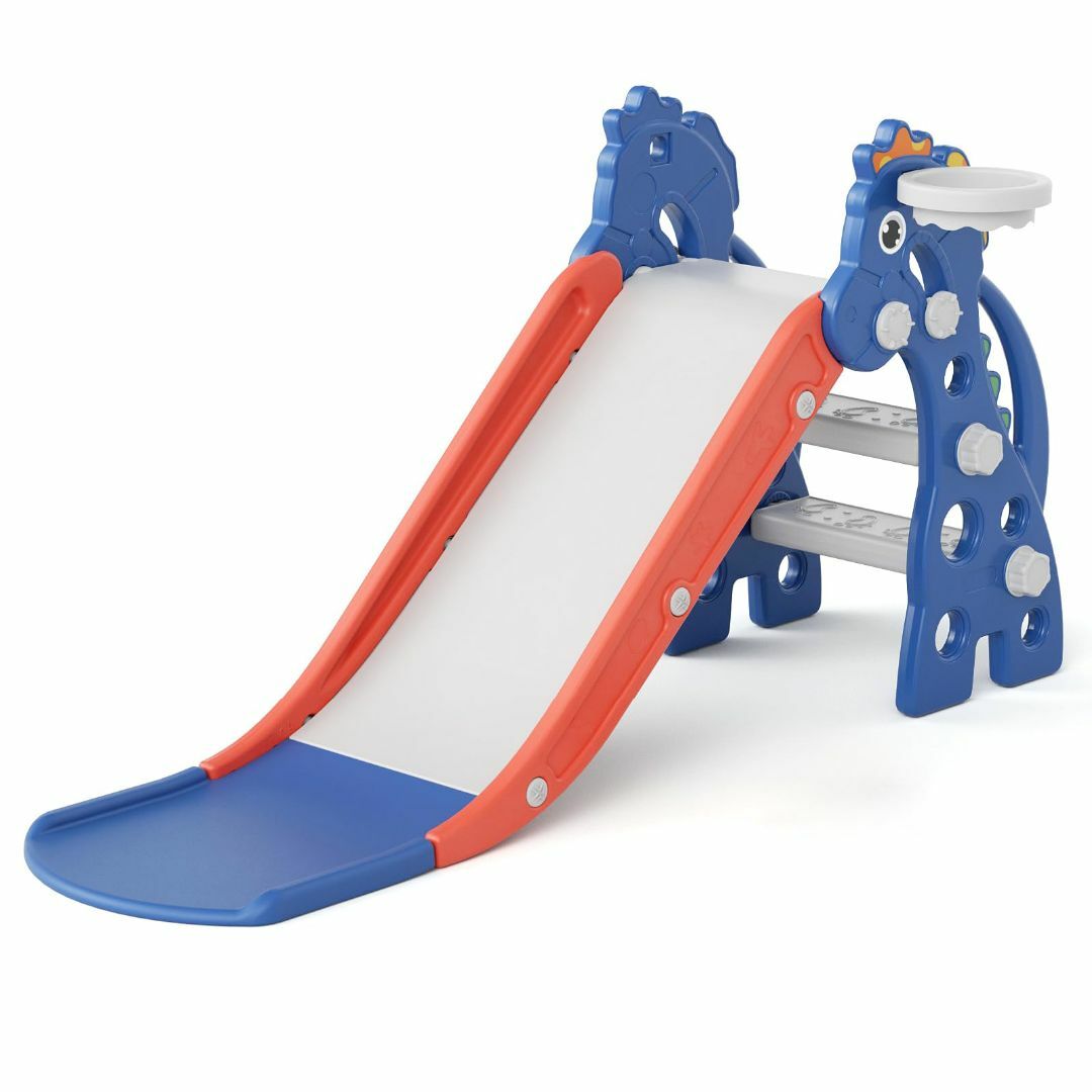 【色: ブルー】XJD すべり台 折りたたみ 滑り台 屋内 屋外 子供用滑り台