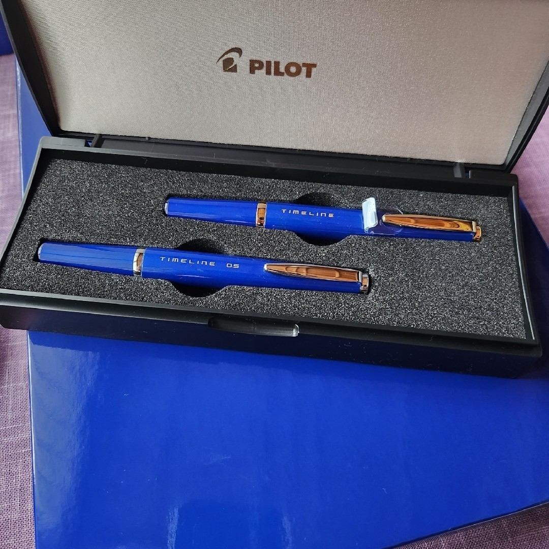 PILOT 株主優待品 TIMELINE シャープペンシル & ボールペンの PILOT 株主優待品 TIMELINE シャープペンシル & ボールペンの