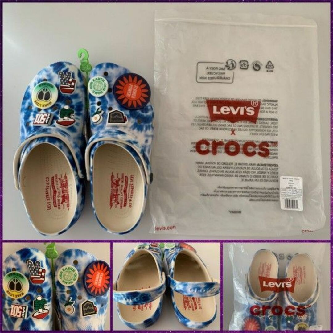 Levi's x Crocs Classic Clog SHIBORIcrocsのLevi