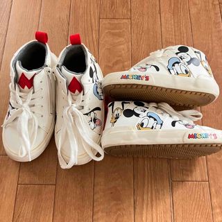 ザラキッズ(ZARA KIDS)のZARA Baby Disney ディズニー　スニーカー　2足セット(スニーカー)