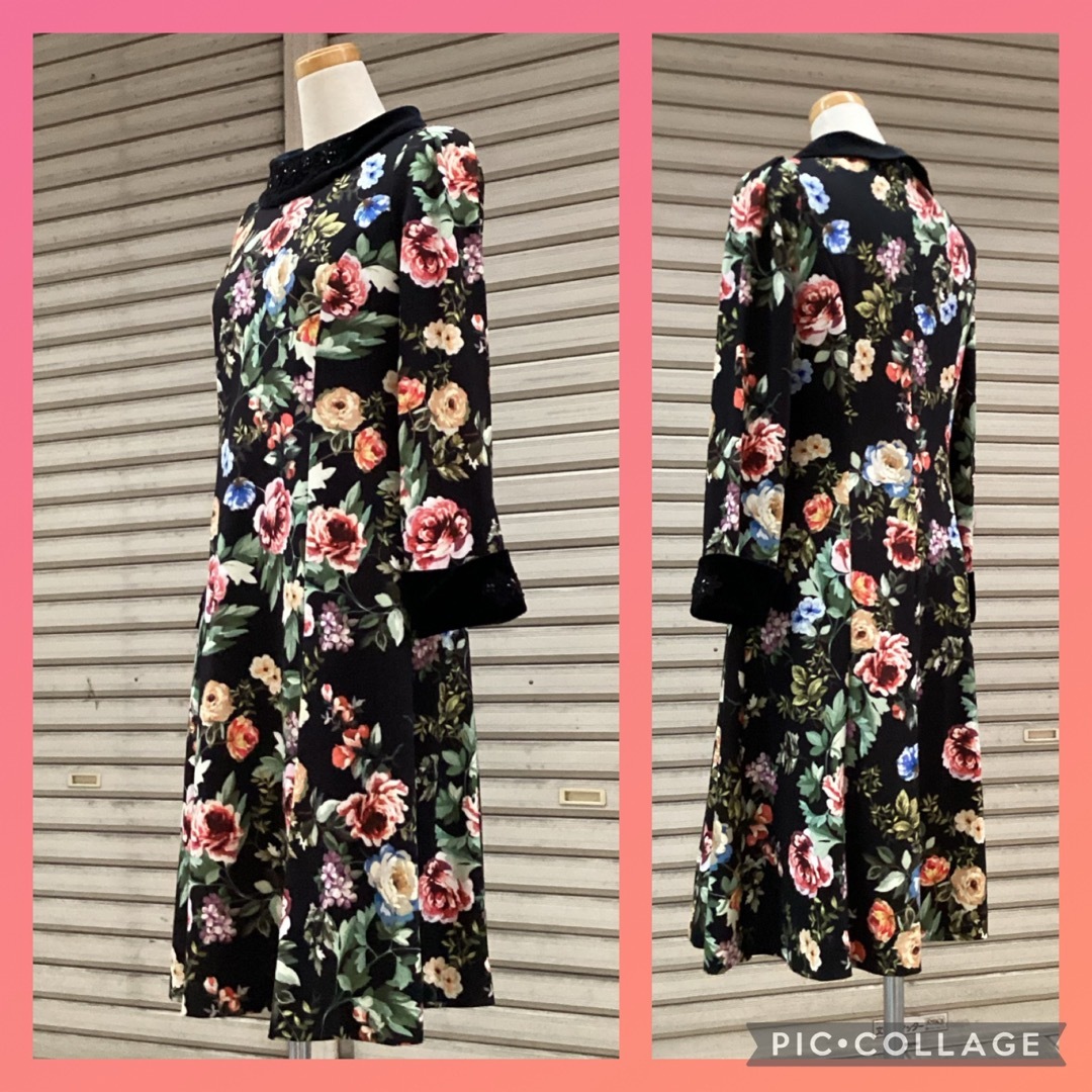 ABISTE Super Beauty スーパービューティー花柄 ワンピース