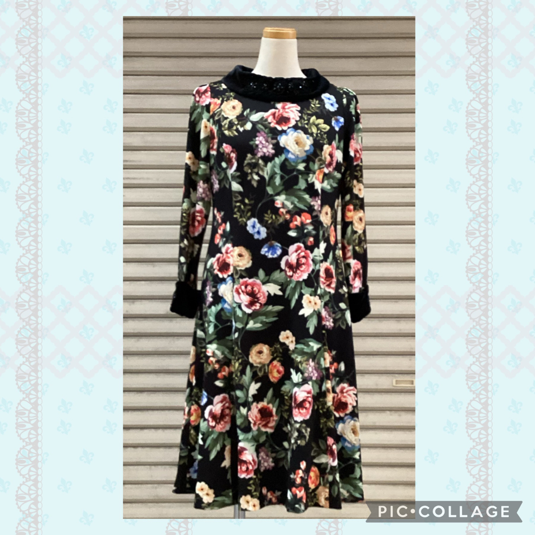 ABISTE Super Beauty スーパービューティー花柄 ワンピース | フリマアプリ ラクマ