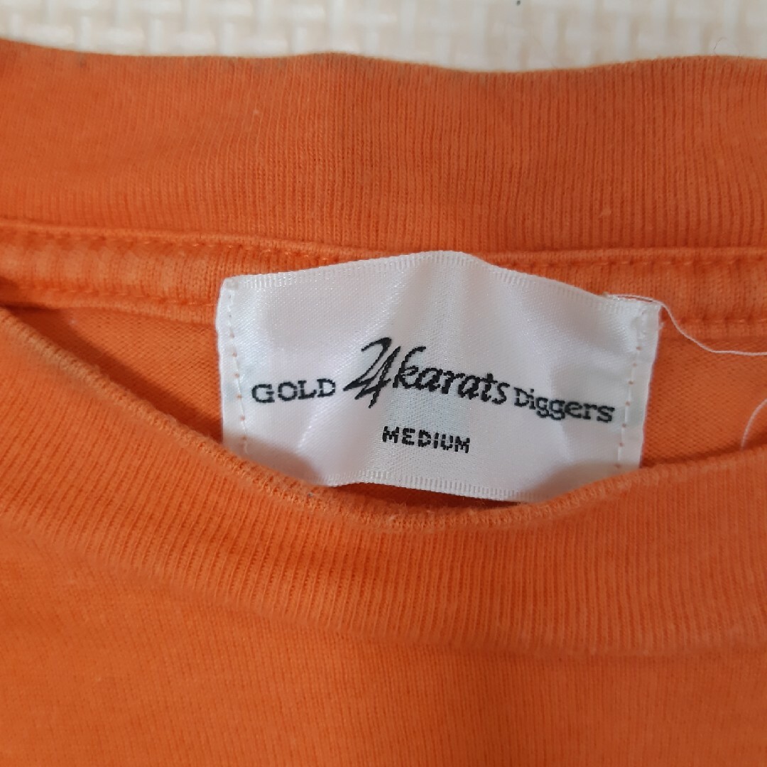 24karats(トゥエンティーフォーカラッツ)のGOLD 24 karats diggers　Tシャツ Mサイズ メンズのトップス(Tシャツ/カットソー(半袖/袖なし))の商品写真