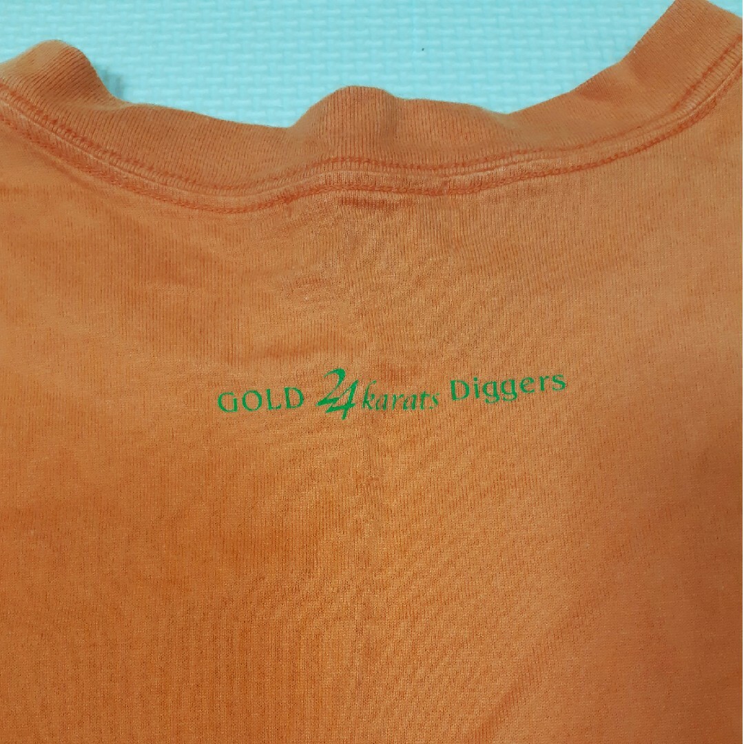 24karats(トゥエンティーフォーカラッツ)のGOLD 24 karats diggers　Tシャツ Mサイズ メンズのトップス(Tシャツ/カットソー(半袖/袖なし))の商品写真