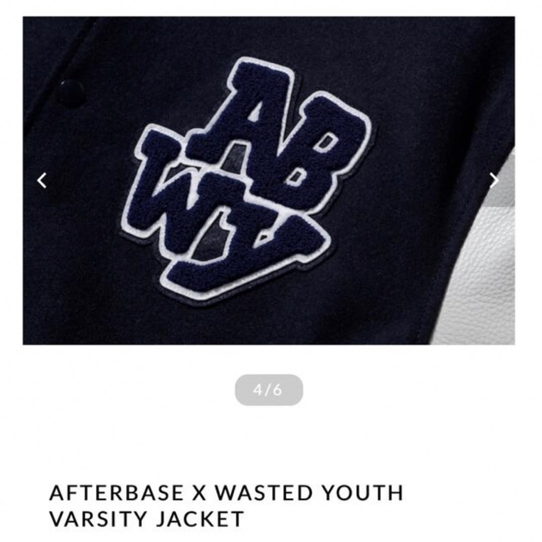 AFTERBASE(アフターベース)のAFTERBASE  WASTED YOUTH VARSITY JACKET   メンズのジャケット/アウター(スタジャン)の商品写真