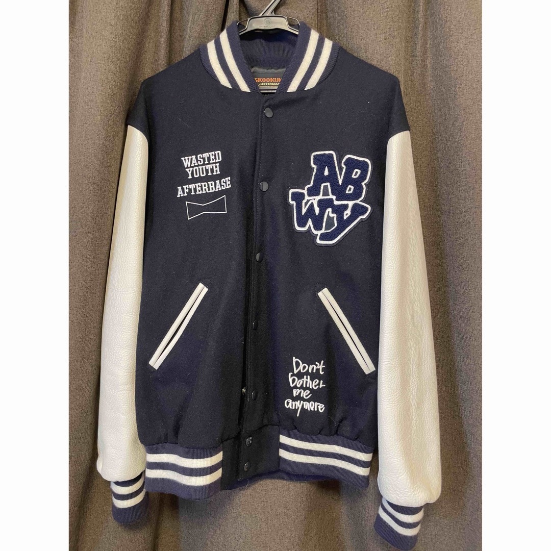 wasted youth afterbase varsity jacket