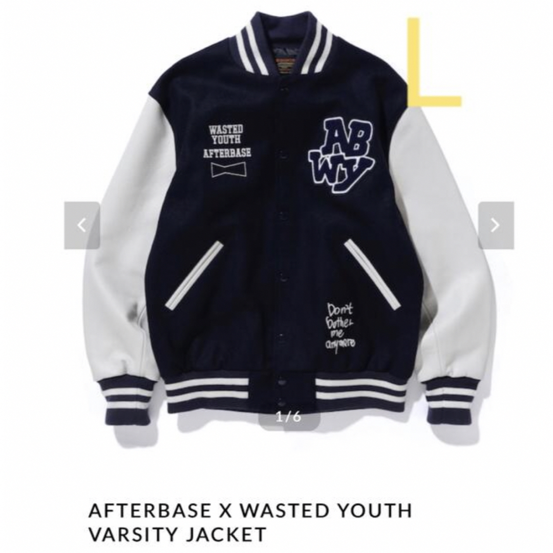 AFTERBASE(アフターベース)のAFTERBASE  WASTED YOUTH VARSITY JACKET   メンズのジャケット/アウター(スタジャン)の商品写真