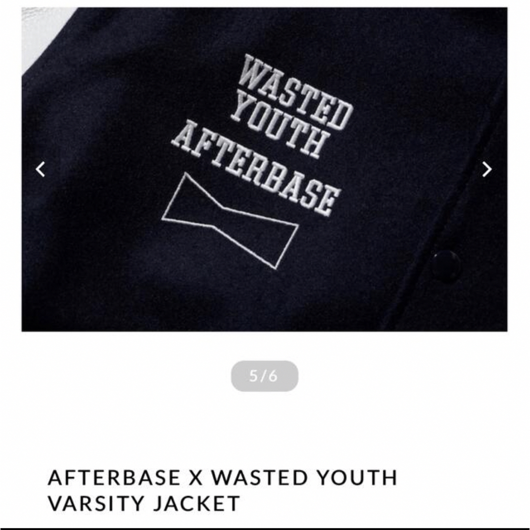 AFTERBASE - AFTERBASE WASTED YOUTH VARSITY JACKET の通販 by