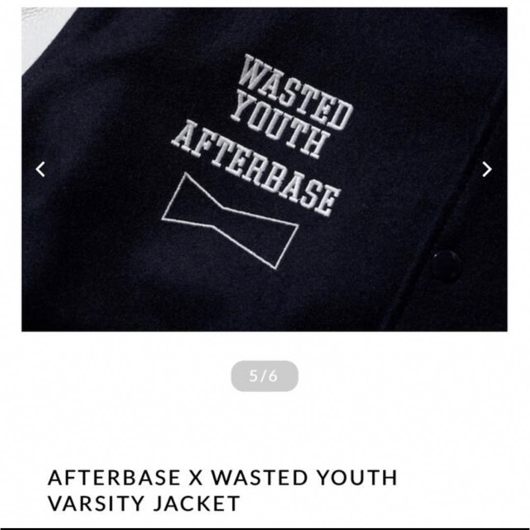 AFTERBASE(アフターベース)のAFTERBASE  WASTED YOUTH VARSITY JACKET   メンズのジャケット/アウター(スタジャン)の商品写真