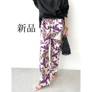 アパルトモンドゥーズィエムクラス(L'Appartement DEUXIEME CLASSE)の新品 アパルトモン SENSI STUDIO Silk Slouchy パンツ(カジュアルパンツ)