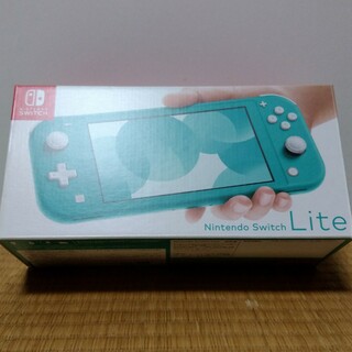 ニンテンドースイッチ(Nintendo Switch)のNintendo Switch  Lite ターコイズ　中古美品(家庭用ゲーム機本体)
