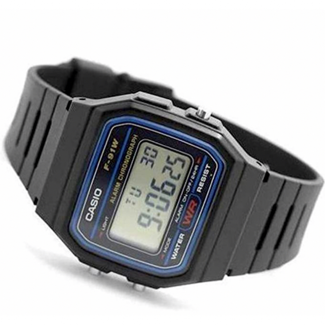 CASIO(カシオ)の【新品】CASIO カシオ　腕時計   F-91W-1JF  メンズの時計(腕時計(デジタル))の商品写真