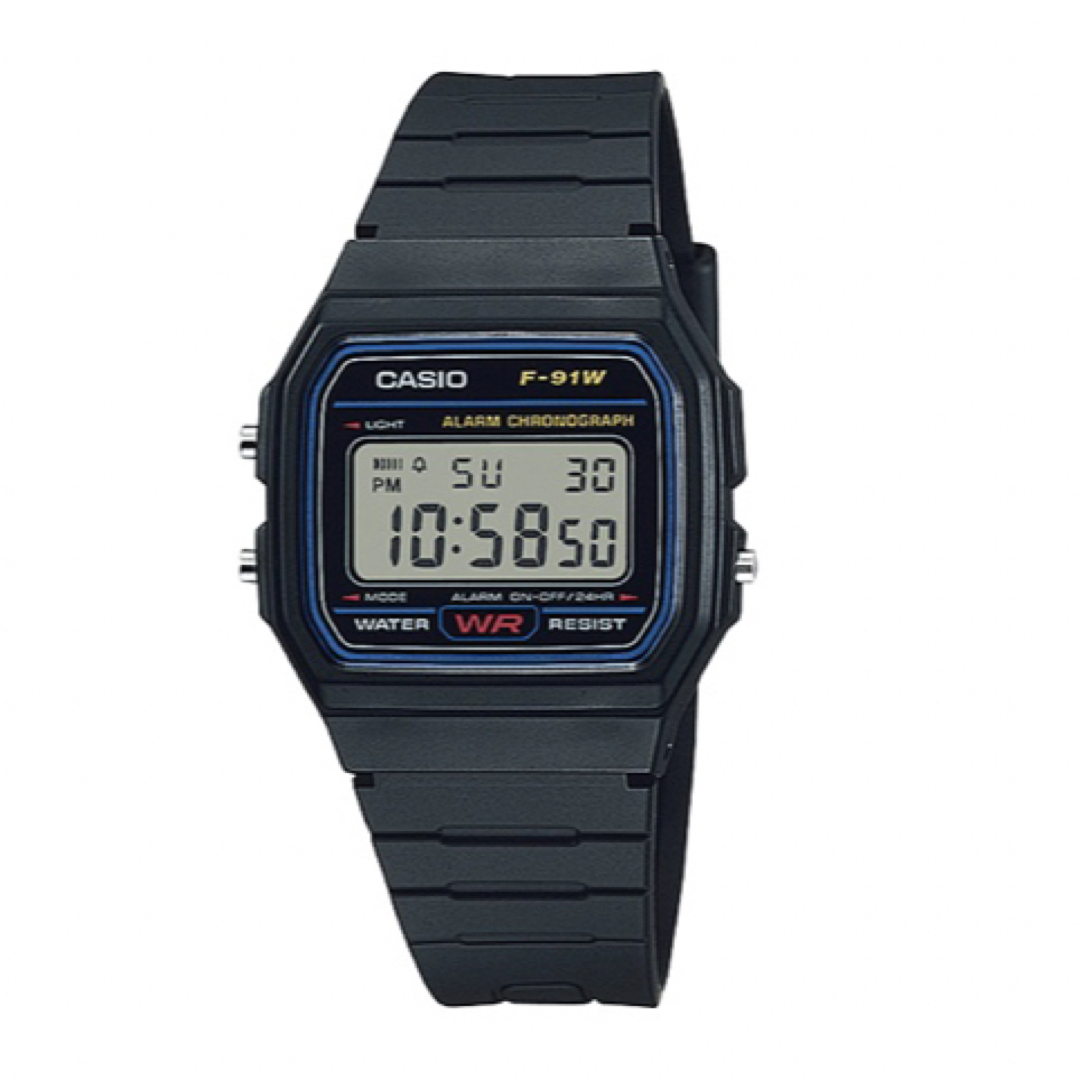 CASIO(カシオ)の【新品】CASIO カシオ　腕時計   F-91W-1JF  メンズの時計(腕時計(デジタル))の商品写真