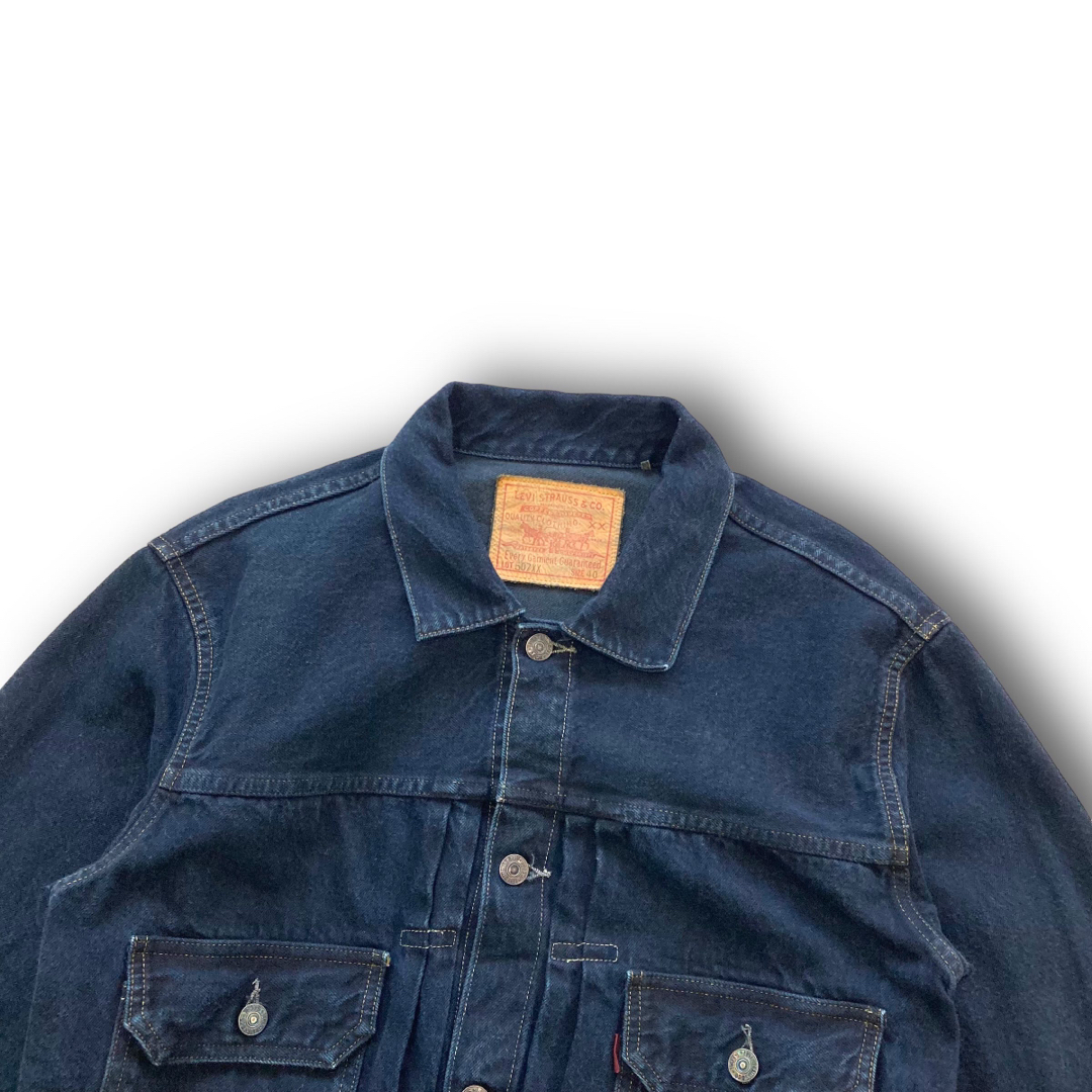 Levi's - 【Levi's】リーバイス 507xx ブラックデニムジャケット 2nd