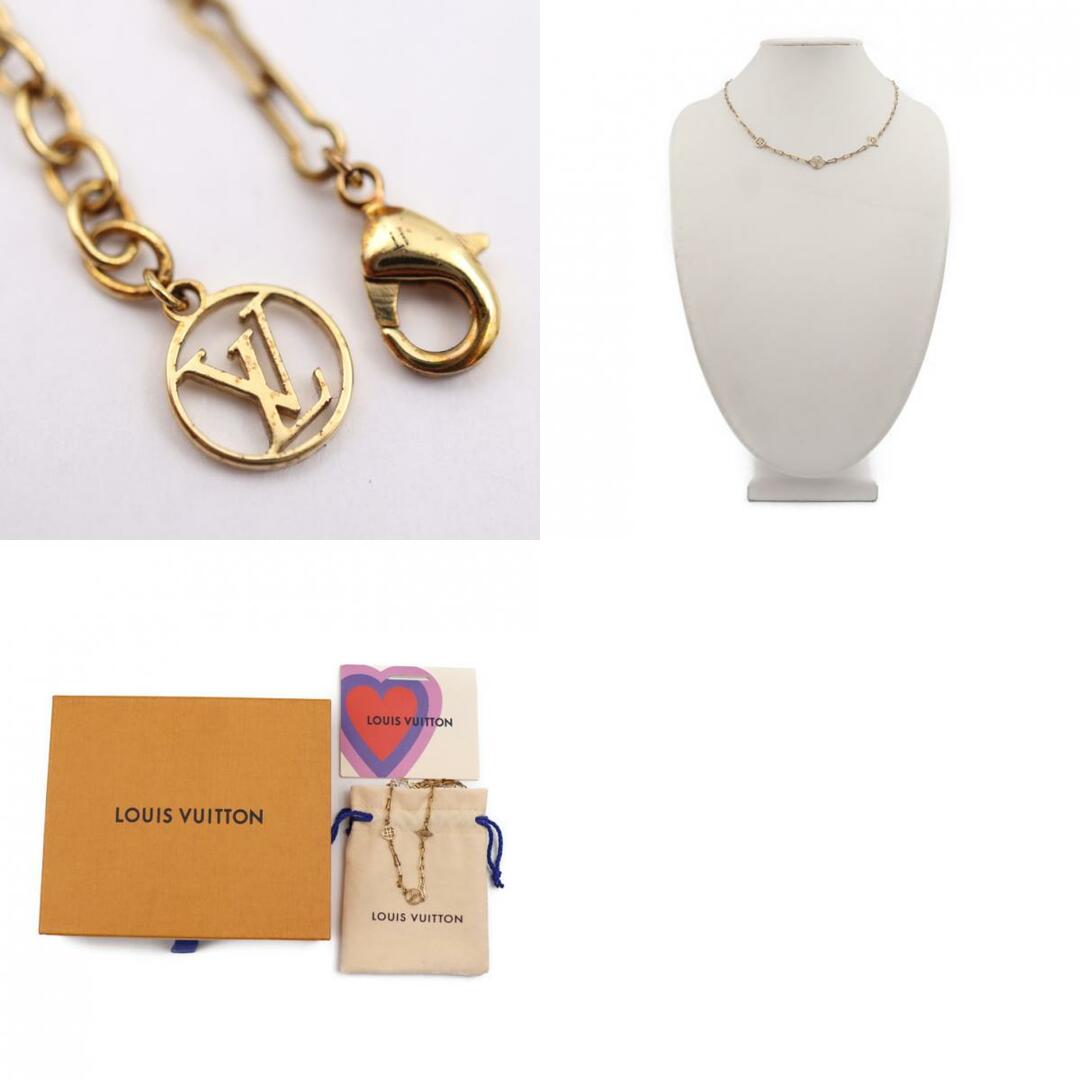 LOUIS VUITTON Necklace M69622 Collier Forever Young metal gold Women U –