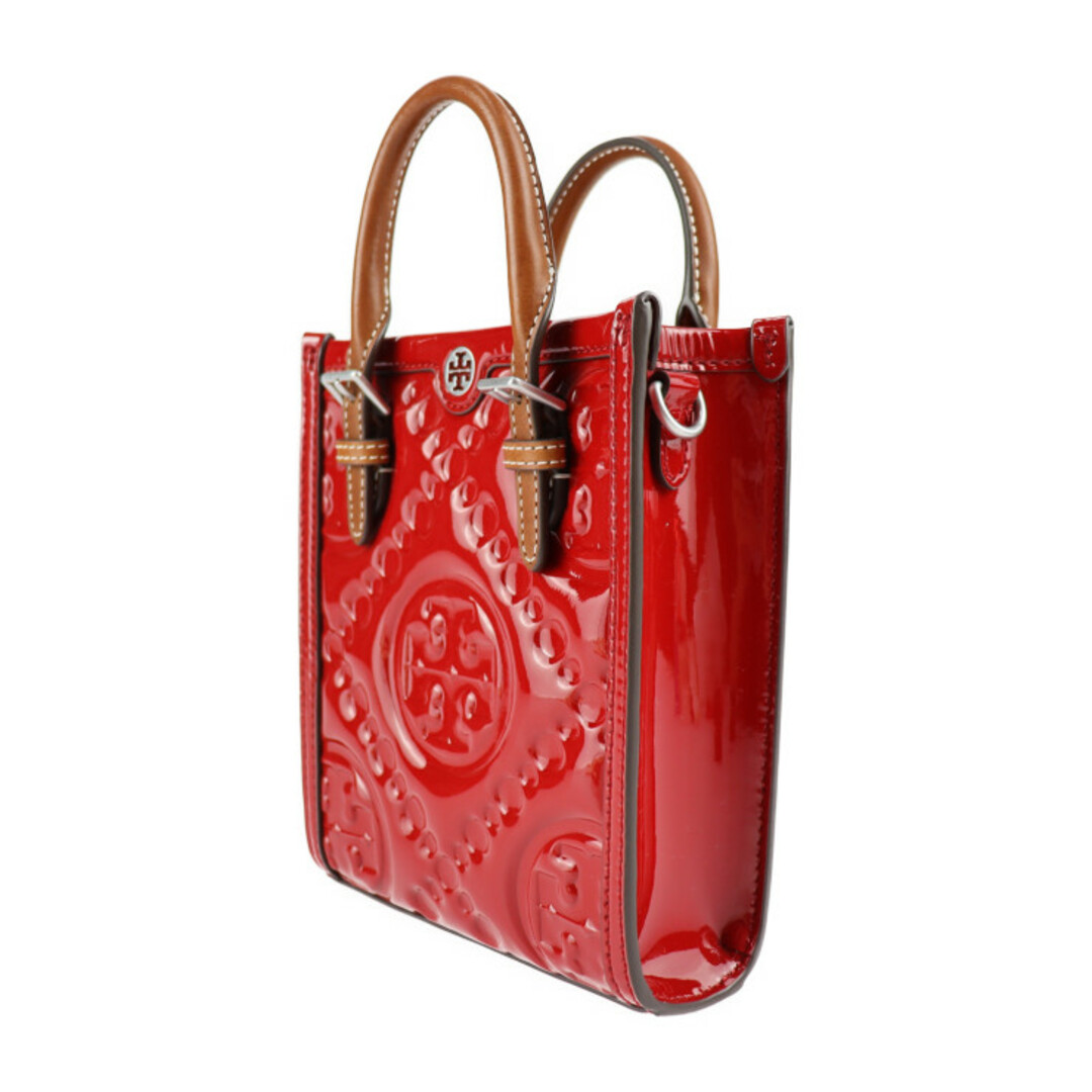 TORY BURCH トリーバーチ トートバッグ レザー レッド