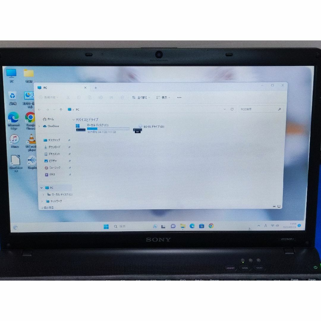 ノートパソコン/Core i5/ブルーレイ/SSD☆SONY PCG-71311の通販 by ...