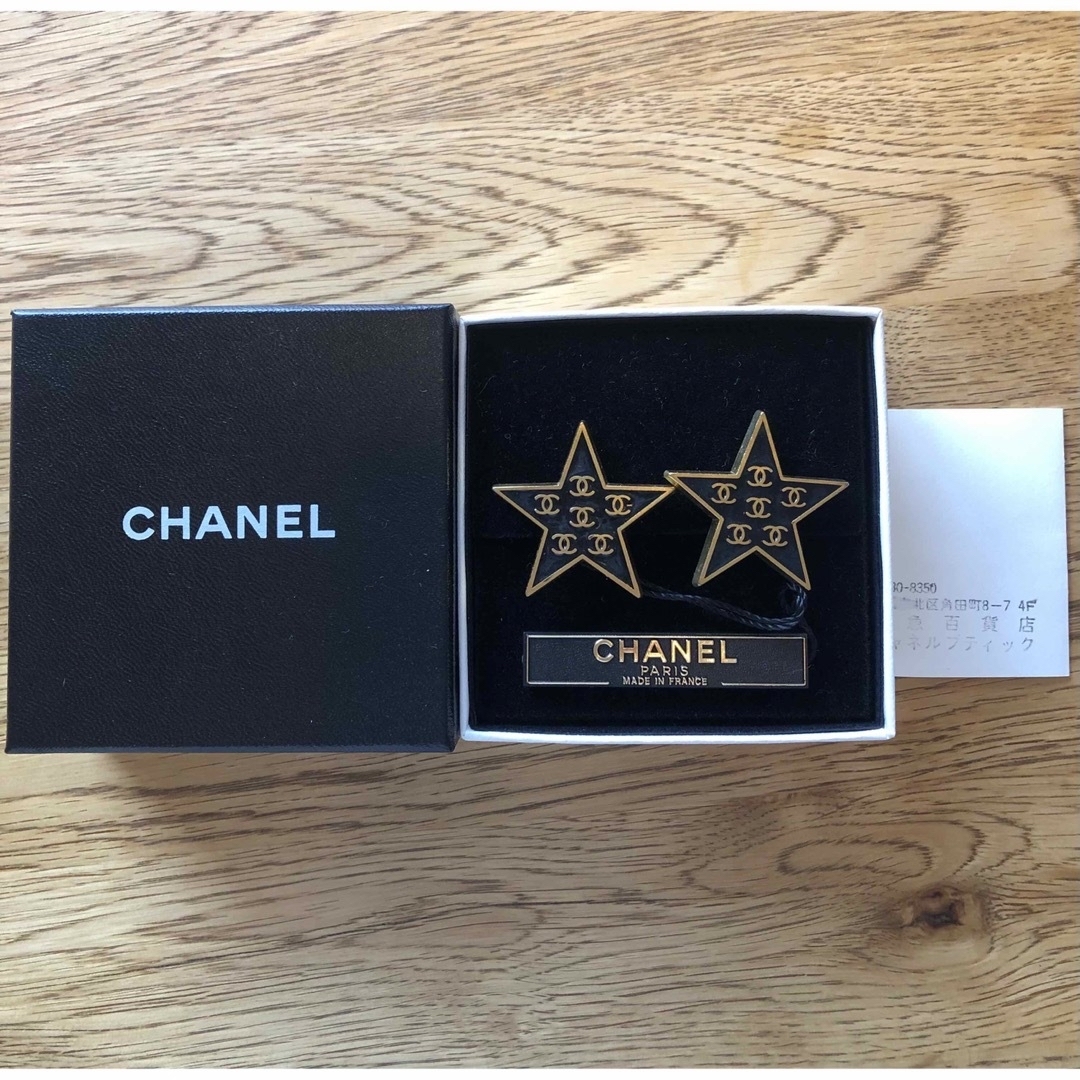 37000円 CHANELシャネル 星イヤリング 星型 mercuridesign.com