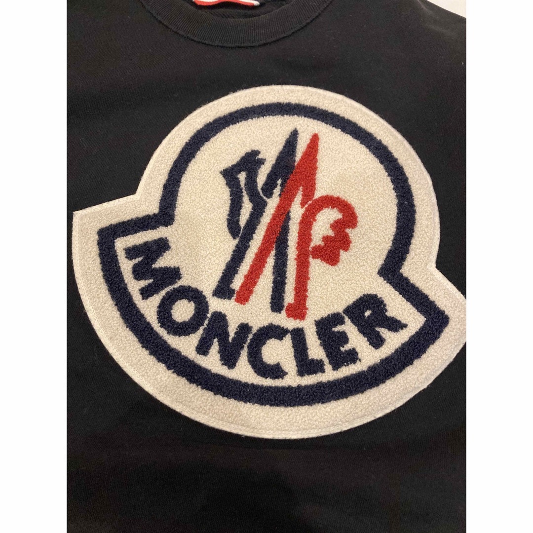 美品】モンクレール　MONCLER スウェット サイズXS トレーナー　ブラック