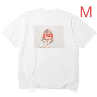 ゴッドセレクショントリプルエックス(GOD SELECTION XXX)の新品 GOD SELECTION XXX テイラー・スウィフト Tシャツ M 白(Tシャツ/カットソー(半袖/袖なし))