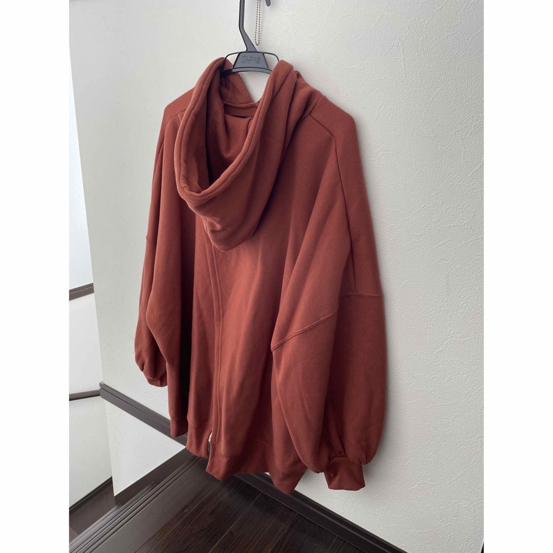 CFT.   back layer big PK/terracotta レディースのトップス(パーカー)の商品写真