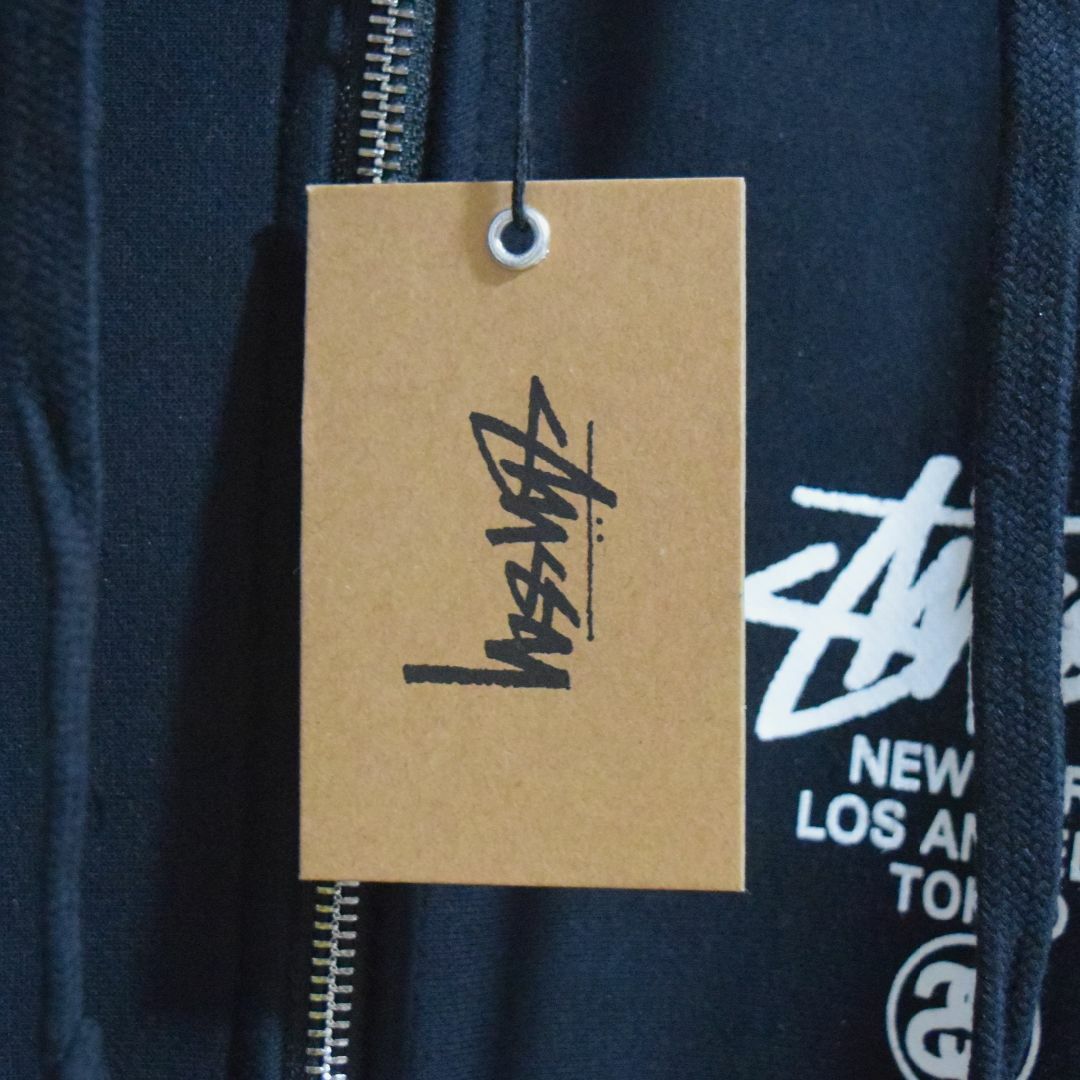 STUSSY - 《ステューシー》正規・新品タグ ワールドツアー ブラック M