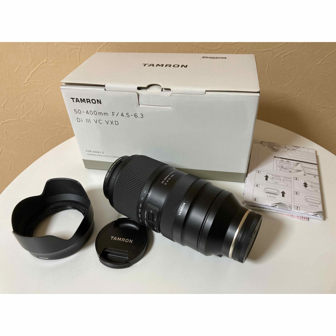 TAMRON 50-400mm F4.5-6.3 Di III VC VXDスマホ/家電/カメラ