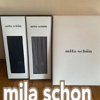 ミラショーン(mila schon)の未使用 ☆milla shon ☆ビジネス 靴下 2足セット(ソックス)