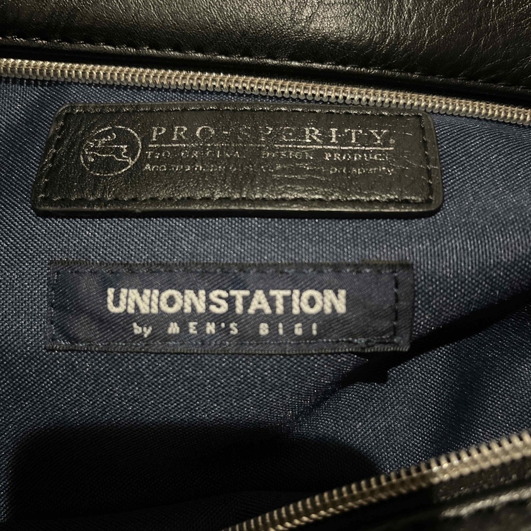 UNION STATION(ユニオンステーション)のトートバッグ(ブラック) メンズのバッグ(トートバッグ)の商品写真