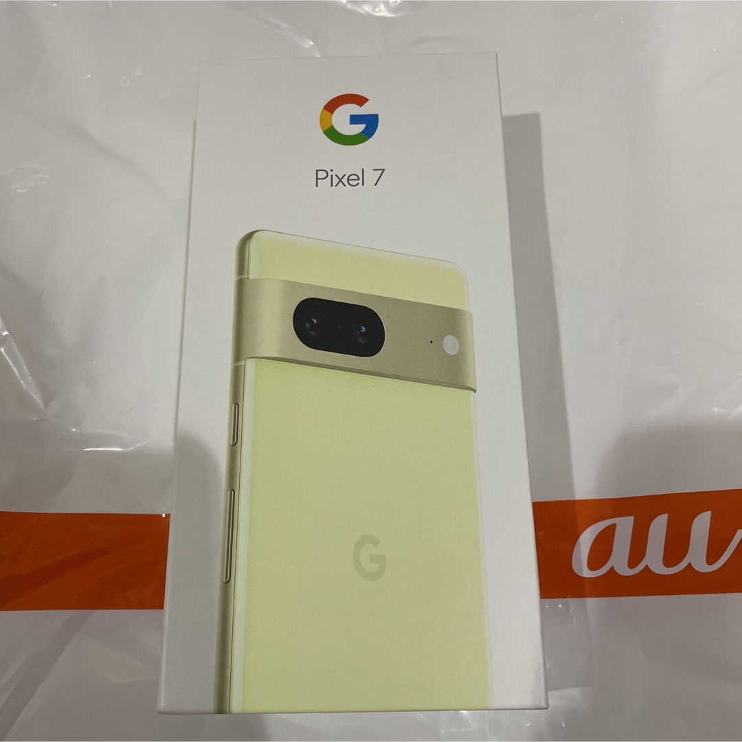 pixel 7 完全新品　未使用　128GB LEMONGRASS