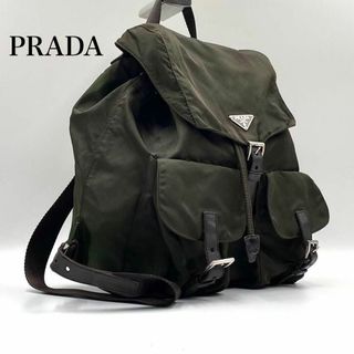 プラダ PRADA バックパック リュックサック ナイロン レザー ネイビー ブラック  新入荷 OB1544