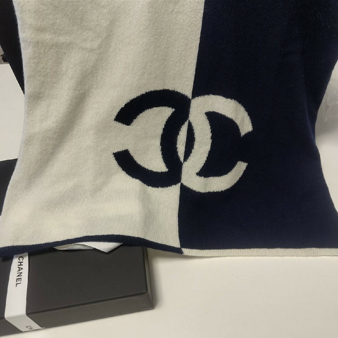 CHANEL - CHANEL  ココマーク カシミアマフラーの通販 by さくらもち