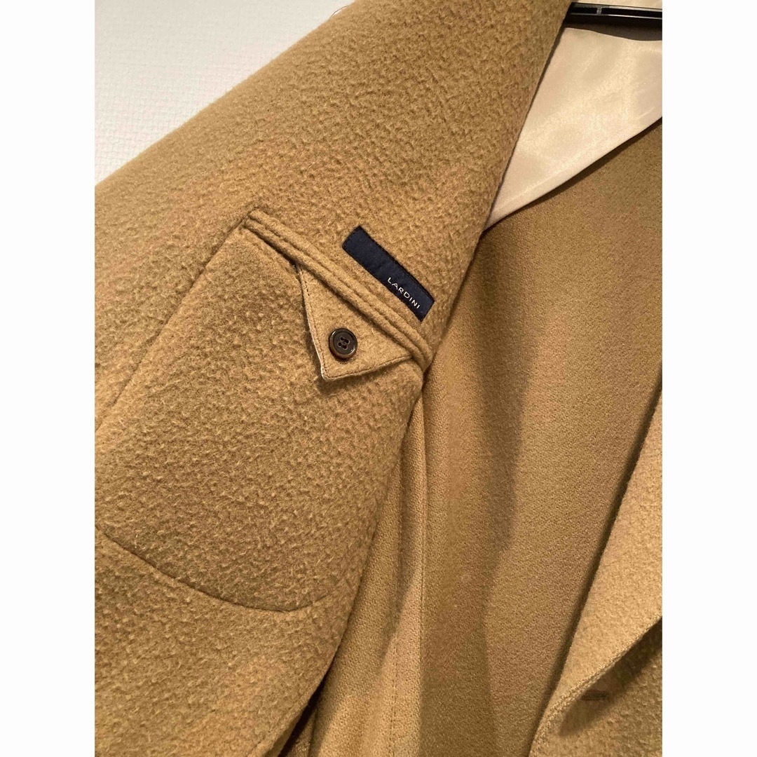 LARDINI - ラルディーニLARDIのダブルチェスターコート50 XL ベージュ