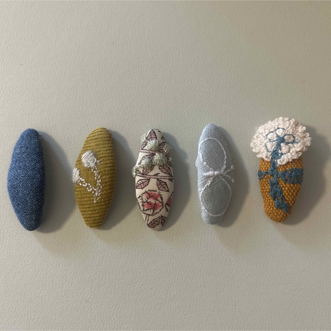 no.4 ハンドメイド ヘアピン パッチンピン ベビー キッズ ミナ