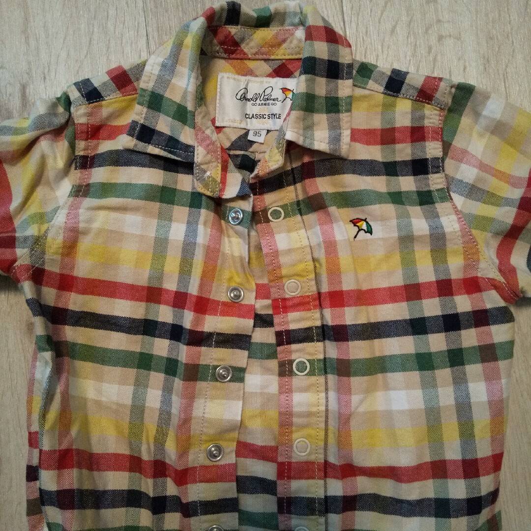 Arnold Palmer(アーノルドパーマー)のシャツ  ジャケット  90  95 キッズ/ベビー/マタニティのキッズ服男の子用(90cm~)(ジャケット/上着)の商品写真