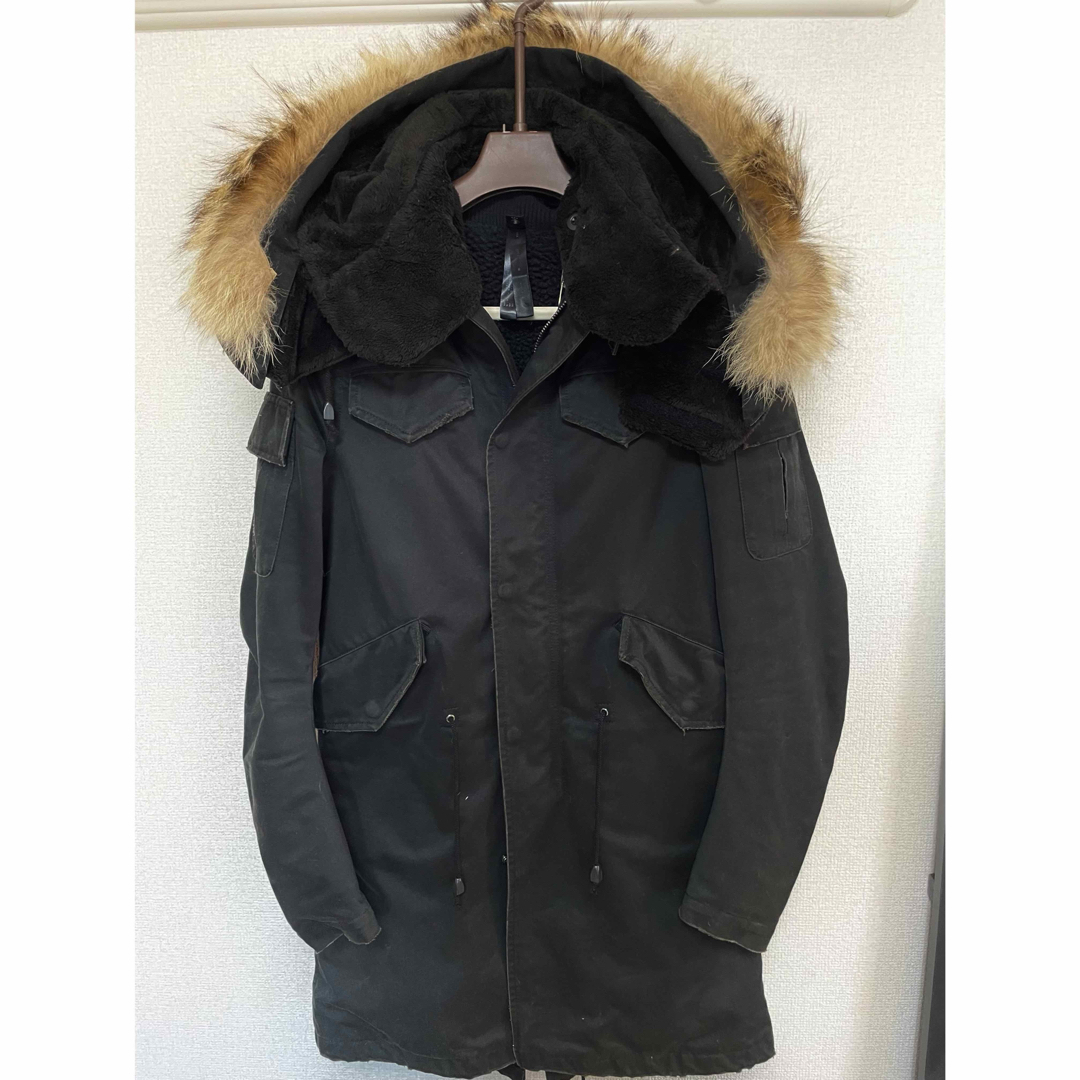 wjk モッズコート デストロイ加工 - モッズコート