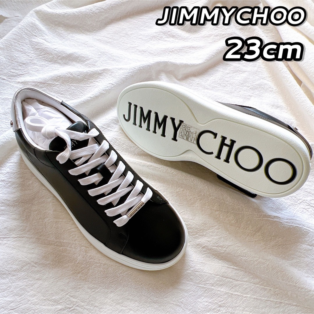 JIMMY CHOO(ジミーチュウ)の新品未使用　ジミーチュウ　Rome レディース　ローカットスニーカー レディースの靴/シューズ(スニーカー)の商品写真