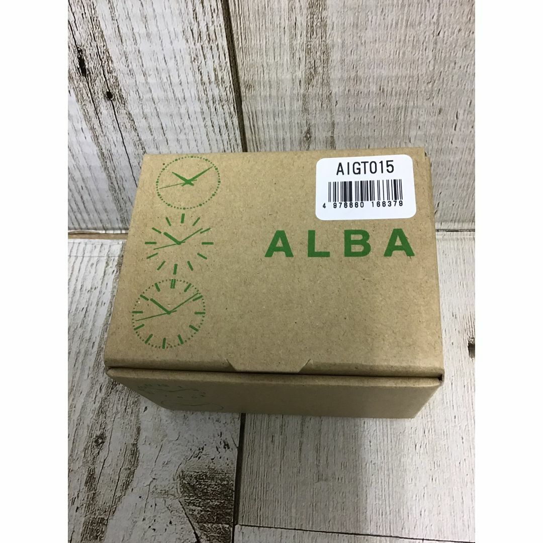 ALBA(アルバ)の[セイコーウォッチ] 腕時計 アルバ ブラック AIGT015 メンズ シルバー メンズの時計(腕時計(アナログ))の商品写真