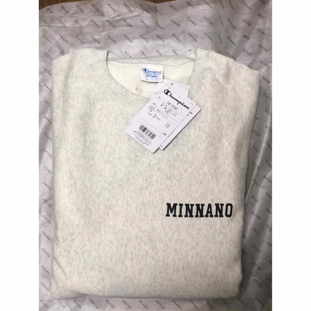 Champion × BEAMS by MINNANO リバースウィーブ XXL