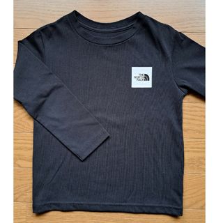 ザノースフェイス(THE NORTH FACE)の美品【ノースフェイス】110cm 長袖　Tシャツ　ロンT(Tシャツ/カットソー)