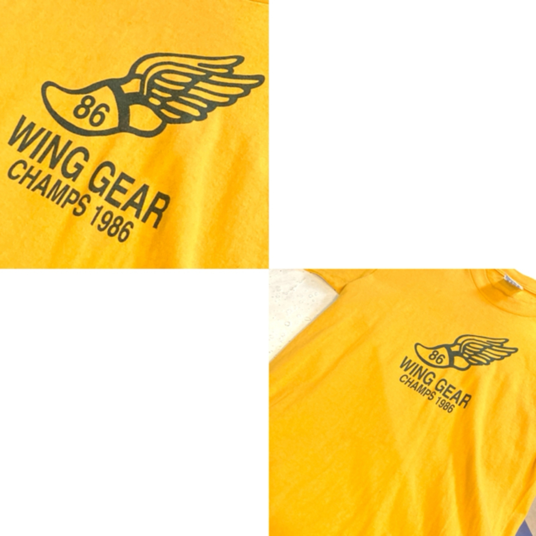 GILDAN★90'sVINTAGE★Tシャツ★ウィングフット★USA製★黄 1