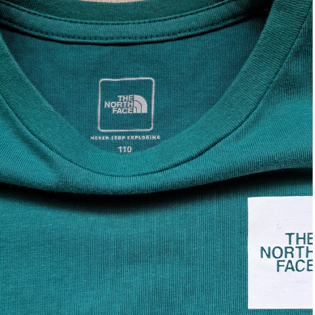 THE NORTH FACE(ザノースフェイス)のy.様【ノースフェイス】110cm 長袖　Tシャツ キッズ/ベビー/マタニティのキッズ服女の子用(90cm~)(Tシャツ/カットソー)の商品写真