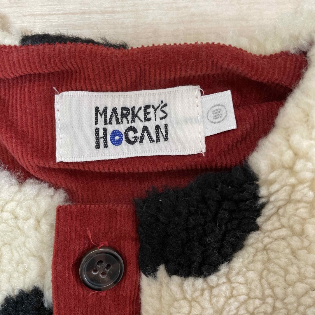 MARKEY'S(マーキーズ)のMARKEY'Sジャガードボアジャケット キッズ/ベビー/マタニティのキッズ服男の子用(90cm~)(ジャケット/上着)の商品写真