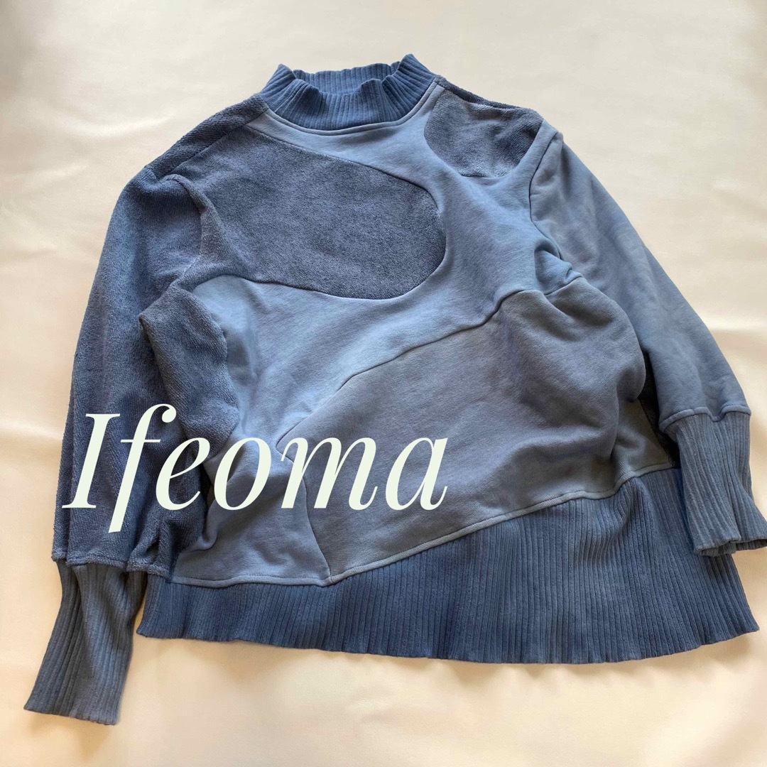 Ifeoma アイフォーマ　アシンメトリー　スウェット　ドッキング