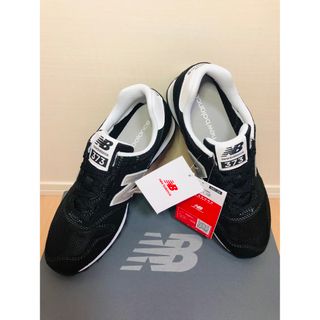 ニューバランス(New Balance)のニューバランス 新品未使用　スニーカー  ML373 KB2 黒　23.5cm(スニーカー)