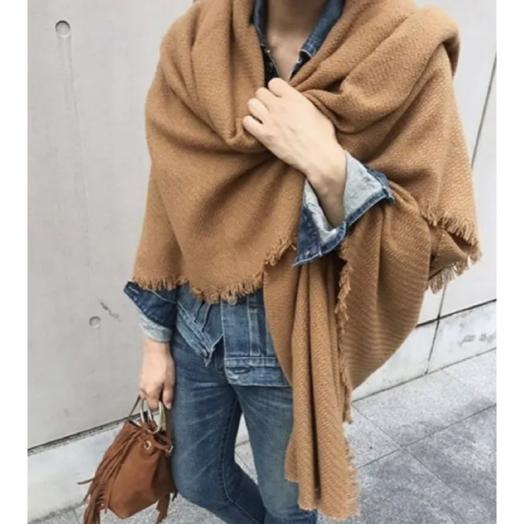 新品 アパルトモン  ALONPI Cashmere Stole ブラウン