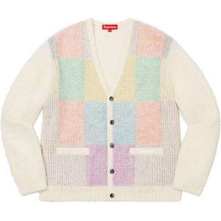 シュプリーム(Supreme)のSupreme Brushed Grid Cardigan(カーディガン)