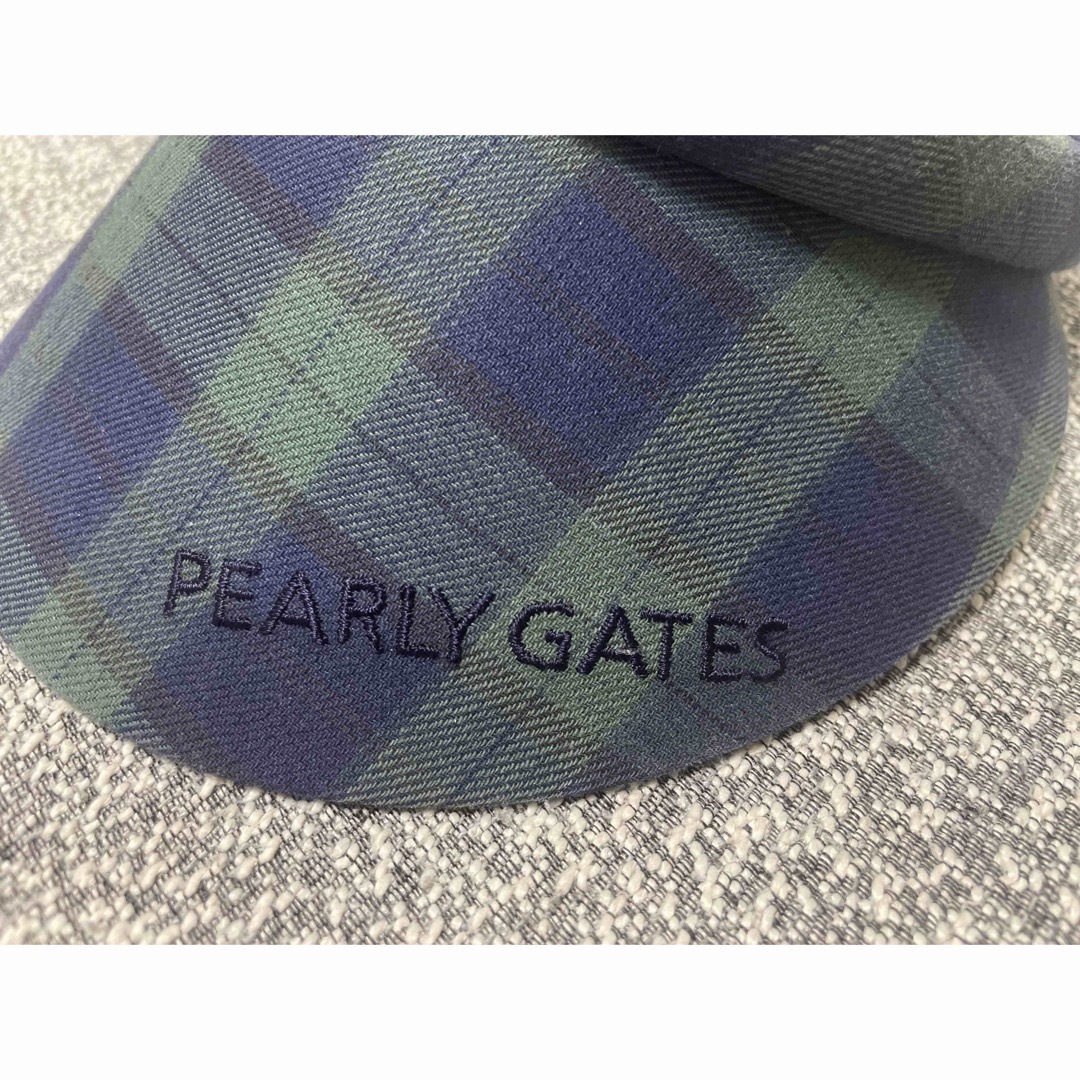 PEARLY GATES(パーリーゲイツ)の【PEARLY GATES】  サンバイザー レディースの帽子(その他)の商品写真