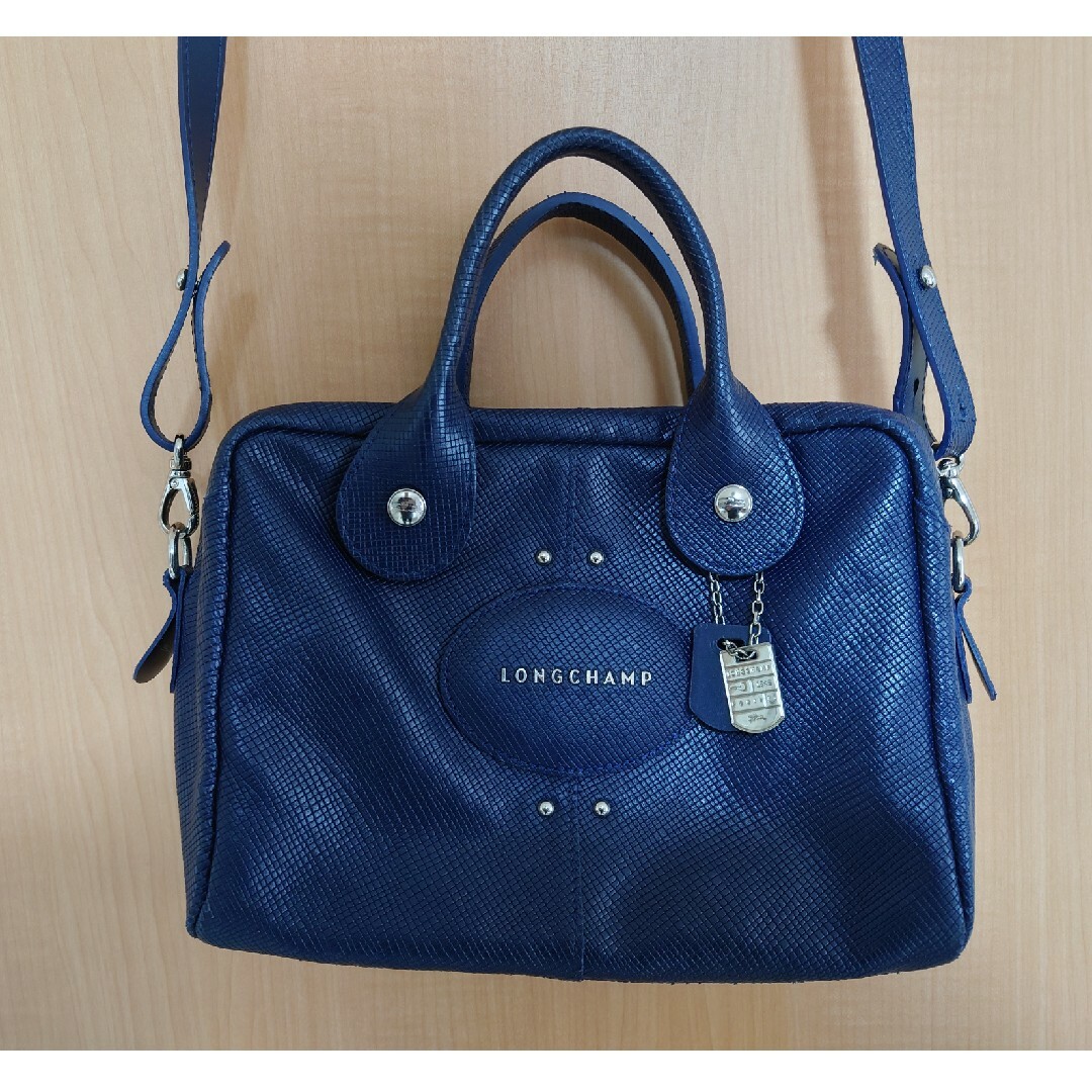 LONGCHAMP - 美品 LONGCHAMP ロンシャンクアドリ2WAYミニボストン