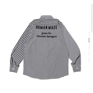 HUMAN MADE CHECKED OVERSHIRT BLUE Sサイズ